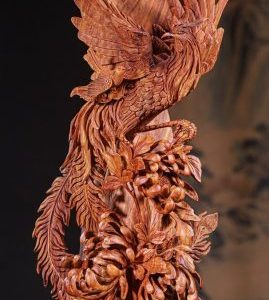 Phu Thê Viên Mãn Gỗ Sưa