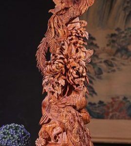 Phu Thê Viên Mãn Gỗ Sưa