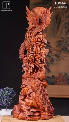 Phu Thê Viên Mãn Gỗ Sưa