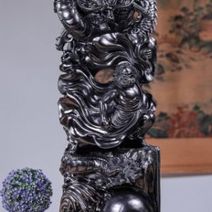 Đạt Ma Hàng Long Gỗ Mun Sừng Khánh Hoà