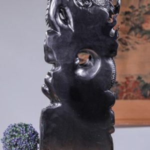 Đạt Ma Hàng Long Gỗ Mun Sừng Khánh Hoà