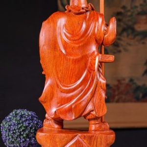 Quan Công Chống Đao Gỗ Hương