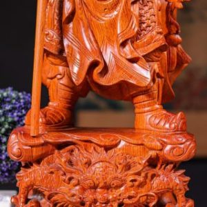 Quan Công Chống Đao Gỗ Hương
