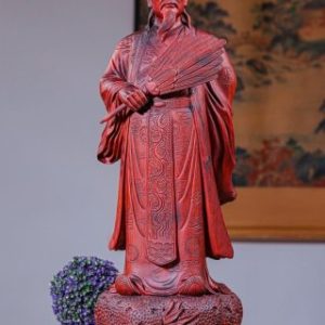 Khổng Minh Gia Cát Lượng Gỗ Tử Đàn