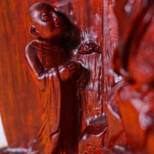 Nhất Tâm Bái Phật Gỗ Trắc