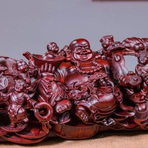 Di Lạc Cửu Tiểu Nhất Nghê Gỗ Tử Đàn