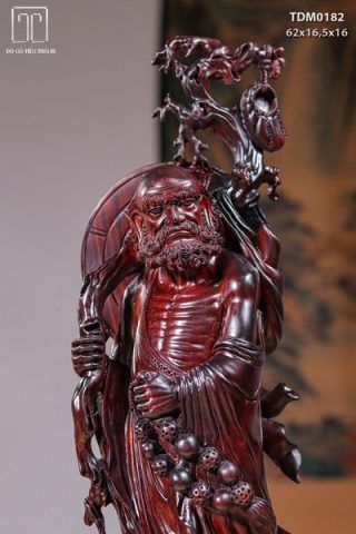 Đạt Ma Gỗ Tử Đàn