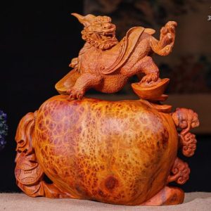 Tỳ Hưu Trấn Bao Tiền Gỗ Nu Hương