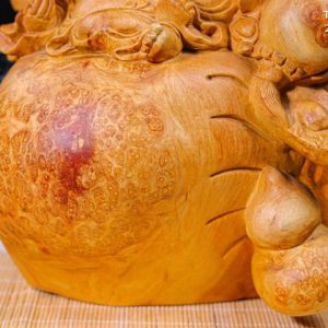 Di Lạc Nhất Tiểu Ngồi Bao Tiền Gỗ Nu Hương