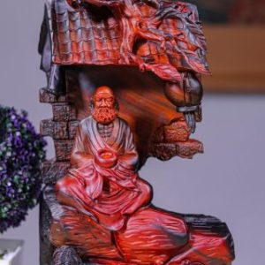 Đạt Ma Ngồi Thiền Gỗ Trắc