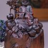 Đạt Ma Ngồi Thiền Gỗ Trắc