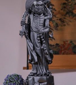 Đạt Ma Sư Tổ Gỗ Mun Sừng Khánh Hoà
