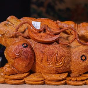 Thiềm Thừ Tài Lộc Gỗ Hương Thiềm Thừ Tài Lộc Gỗ Hương