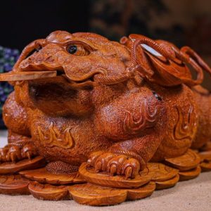 Thiềm Thừ Tài Lộc Gỗ Hương Thiềm Thừ Tài Lộc Gỗ Hương