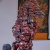 Di Lạc Ngũ Tiểu Đứng Tùng Gỗ Trắc