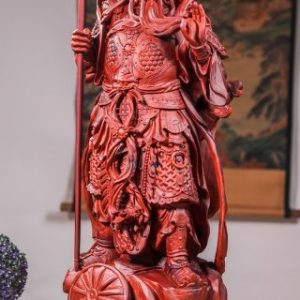 Quan Công Chống Đao Gỗ Tử Đàn Quan Công Chống Đao Gỗ Tử Đàn