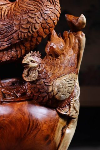 Gia Đình Gà Gỗ Hương