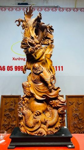 Đạt Ma Phục Long Gỗ Hương