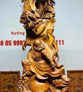 Đạt Ma Phục Long Gỗ Hương