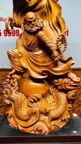 Đạt Ma Phục Long Gỗ Hương
