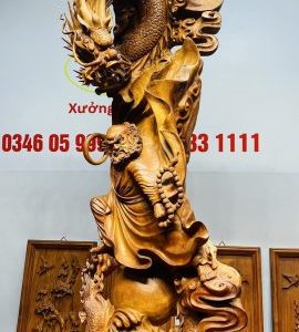 Đạt Ma Phục Long Gỗ Hương