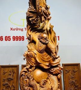 Đạt Ma Phục Long Gỗ Hương