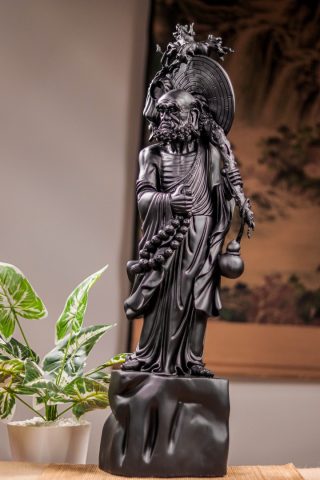 Đạt Ma Sư Tổ Gỗ Mun Sừng Khánh Hoà Đạt Ma Sư Tổ Gỗ Mun Sừng Khánh Hoà