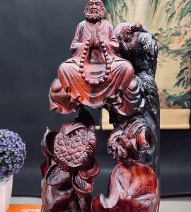 Đạt Ma Ngồi Thiền Gỗ Trắc Đạt Ma Ngồi Thiền Gỗ Trắc