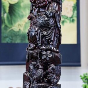 Tượng Phật Di Lặc Tử Đàn Tím