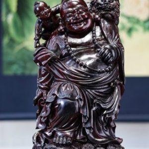 Tượng Phật Di Lặc Tử Đàn Tím