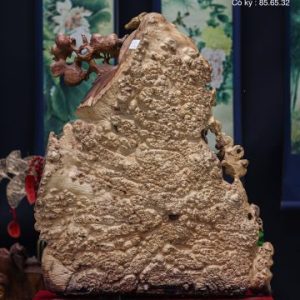 Di lạc tứ linh gỗ nu hương