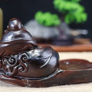 Di lặc bàn trà gỗ trắc