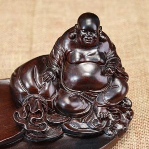 Di lặc bàn trà gỗ trắc