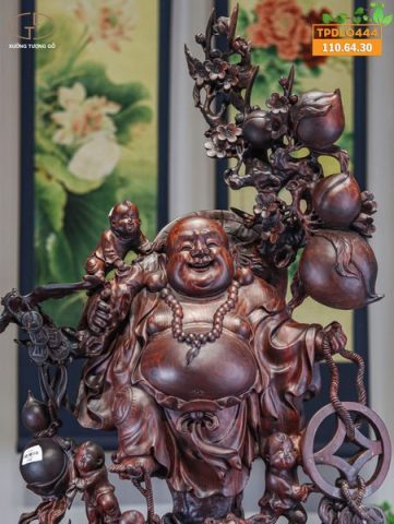 Di lạc đứng gỗ trắc