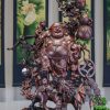 Di lạc đứng gỗ trắc