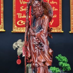 Đạt ma đứng gỗ trắc