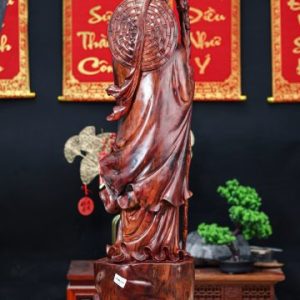Đạt ma đứng gỗ trắc