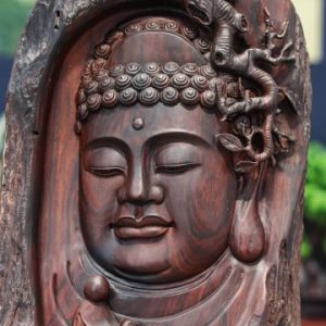 Diện phật gỗ trắc
