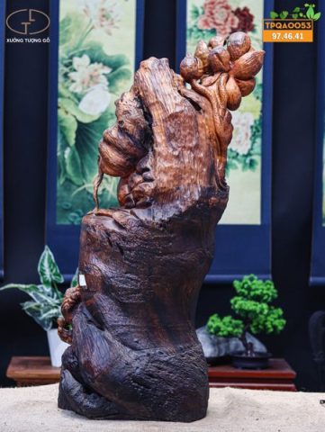 Phật bà gỗ hương
