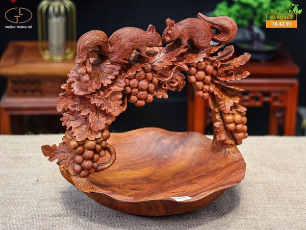 Giỏ nho sóc hương đá