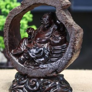 Thần tài gỗ trắc