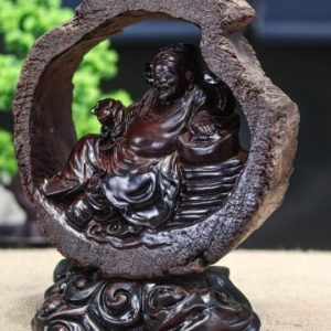 Thần tài gỗ trắc