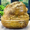 Cóc ngồi giỏ gỗ mun
