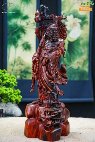 Đạt ma quá hải gỗ trắc