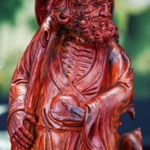 Đạt ma hành khất gỗ trắc