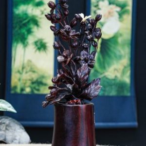 BÌNH HOA LAN GỖ TRẮC