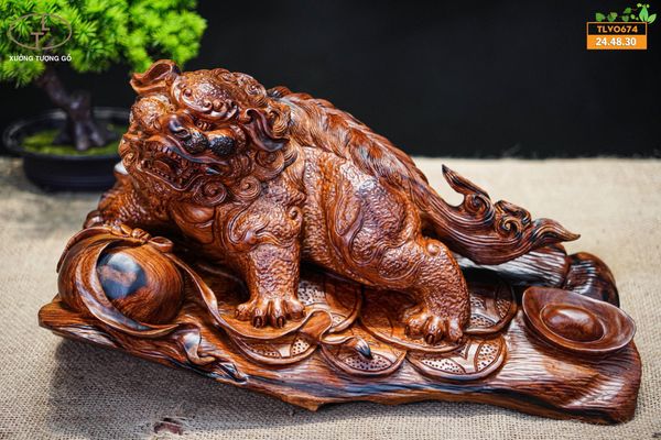 Nghê gỗ hương