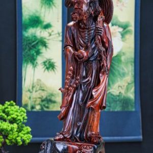 Đạt ma khất thực gỗ trắc