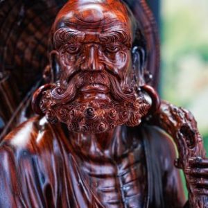 Đạt ma khất thực gỗ trắc