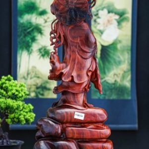 Đạt ma gỗ trắc đỏ đen